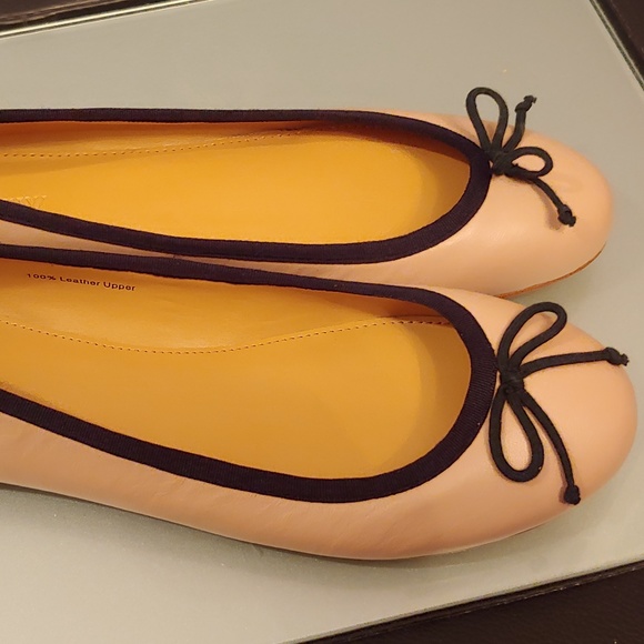 J.CREW Lily Ballet In Leather Flats - Picture 8 of 8